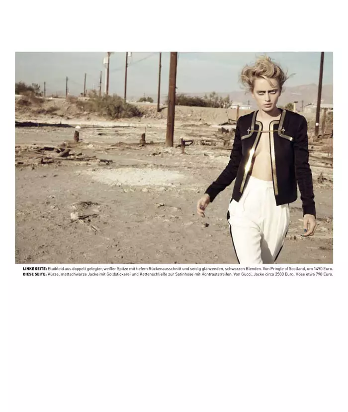 Annabella Barber av Jamie Nelson for Madame Germany mars 2012