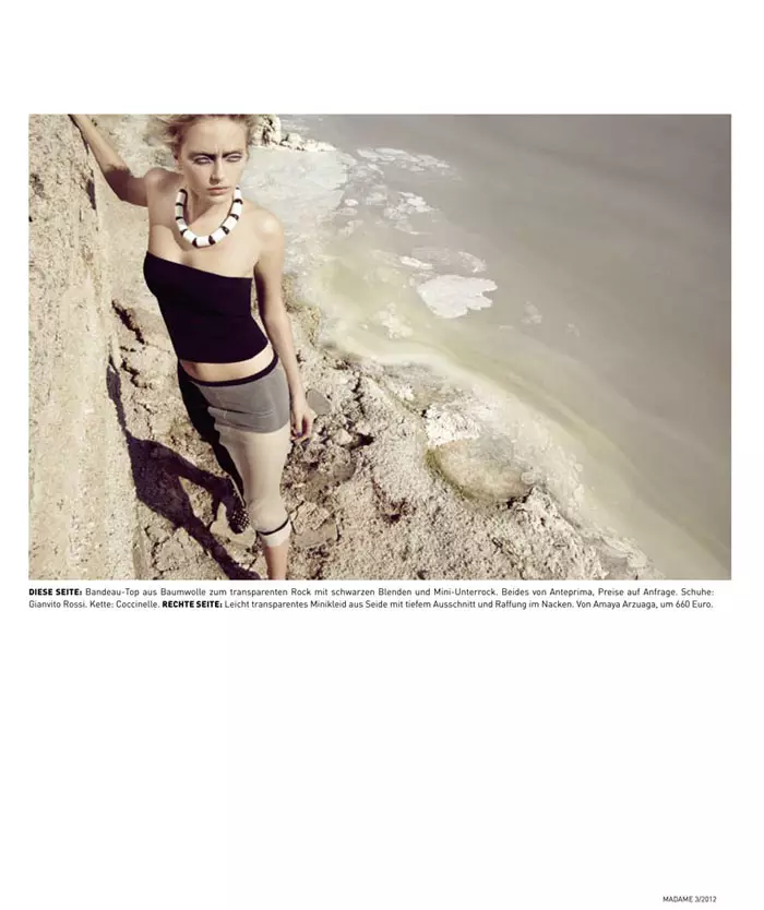 Annabella Barber door Jamie Nelson voor Madame Germany maart 2012