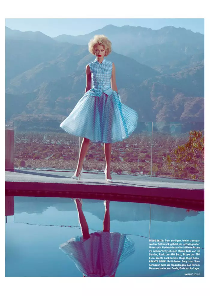 Annabella Barber oleh Jamie Nelson untuk Madame Germany Februari 2012