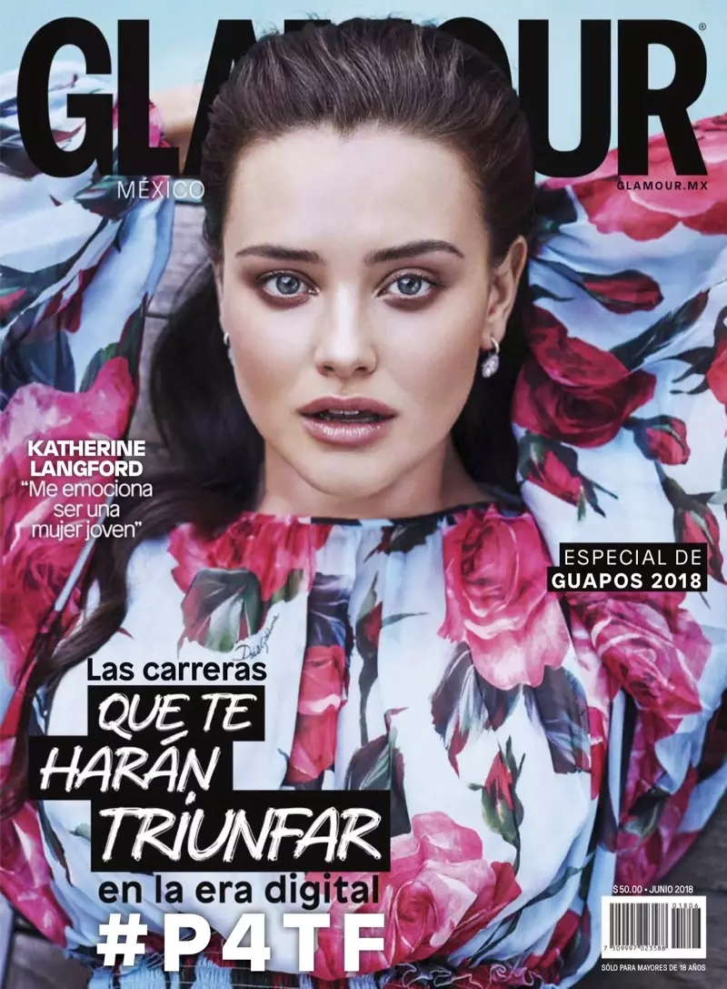 Η Katherine Langford στο Glamour Mexico Εξώφυλλο Ιουνίου 2018