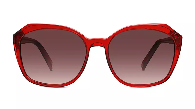 Warby Parker Nancy нарны шил нь Ruby-ийн сонгодог ягаан линзтэй 95 доллар