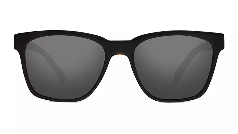 Sbectol Haul Warby Parker Barkley mewn Black Matte Eclipse $95