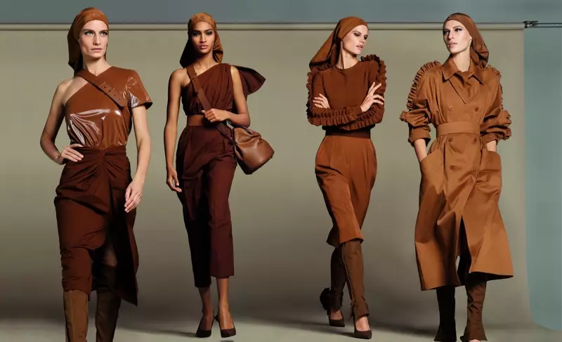 Veronika Kunz, Anyelina Rosa, Saskia de Brauw e Julia Nobis estrelam a campanha primavera-verão 2019 da Max Mara