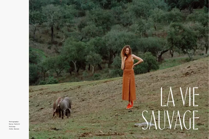 Le Vie Sauvage: Sophia Ahrens هي فتاة طبيعة في Le Monde d’Hermes