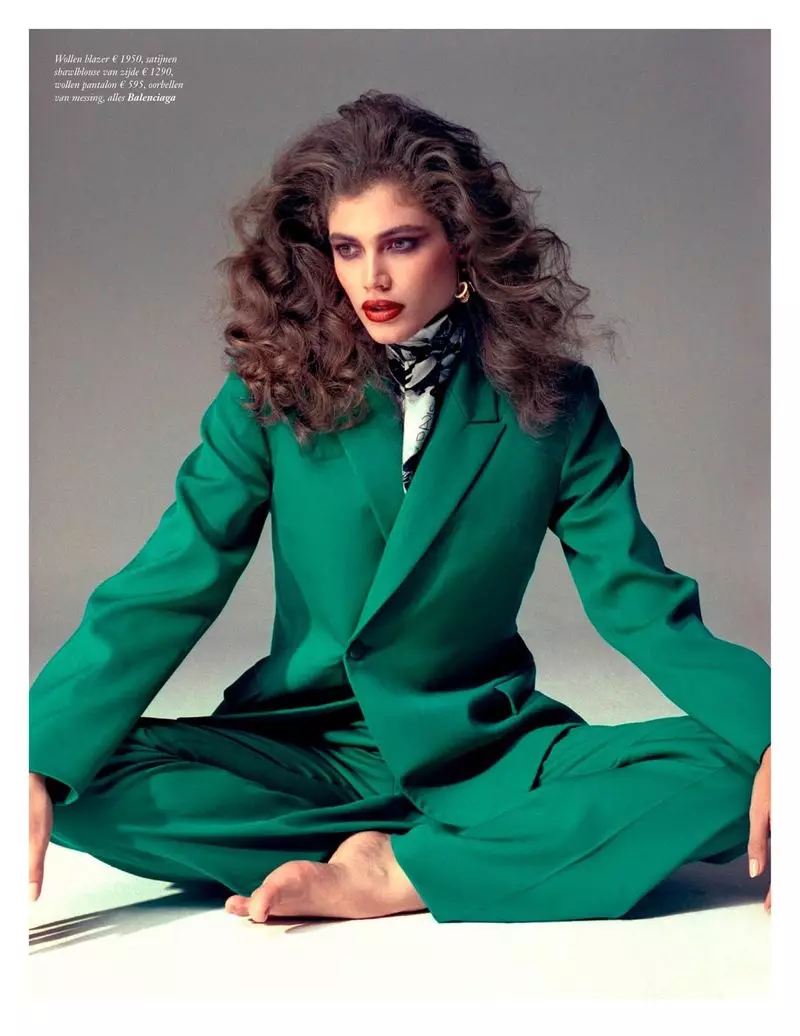 Valentina Sampaio prezentuje styl retro dla Vogue Netherlands