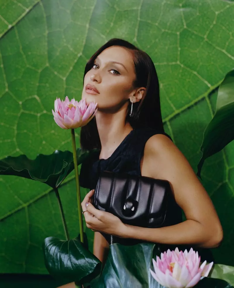 Bella Hadid Bulgari x Campagna Agguato