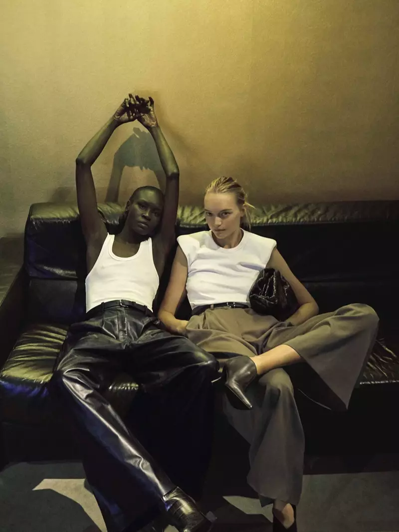 Alek Wek & Gemma Ward-ը միավորում են ուժերը PORTER խմբագրման համար