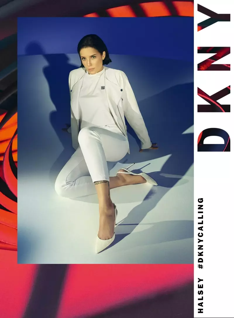 DKNY מצטרפת ל-Halsey לקמפיין אביב-קיץ 2020