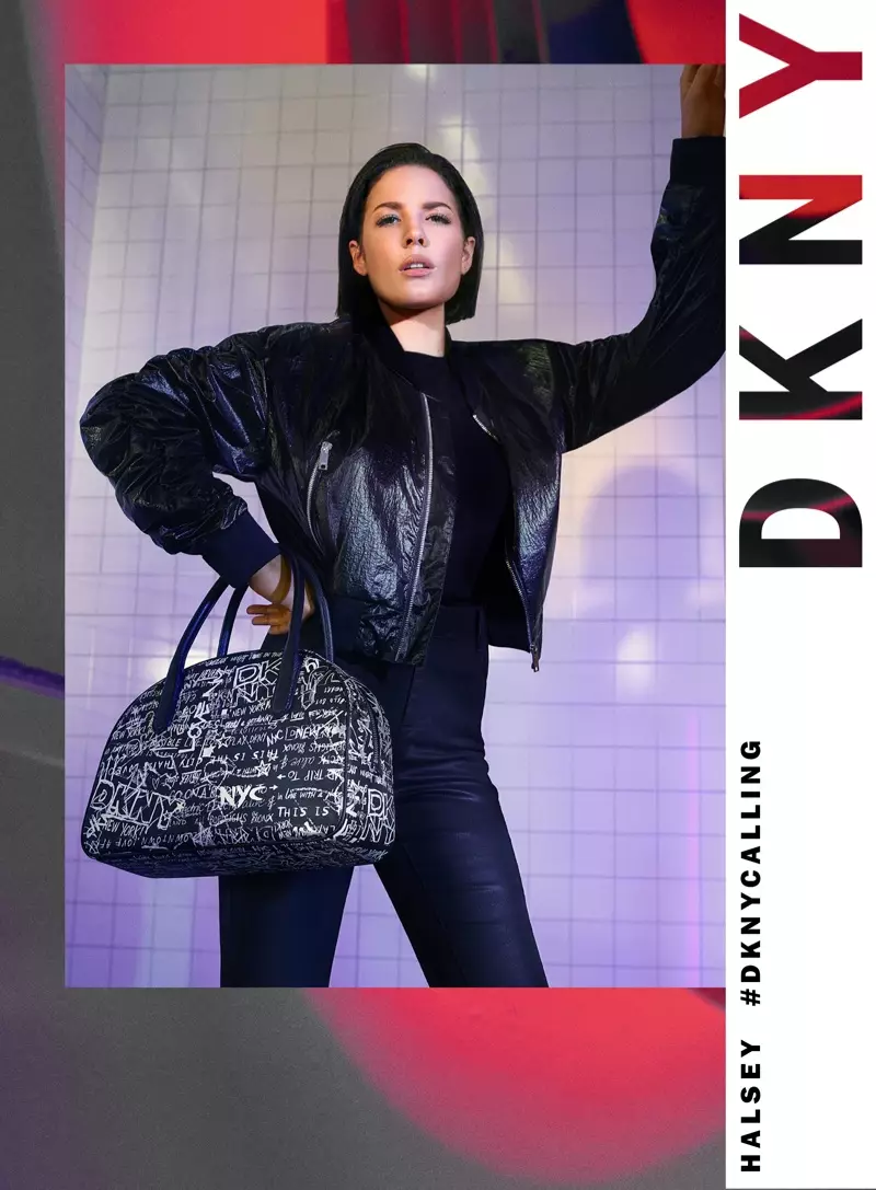 הזמר Halsey מוביל את קמפיין אביב-קיץ 2020 של DKNY