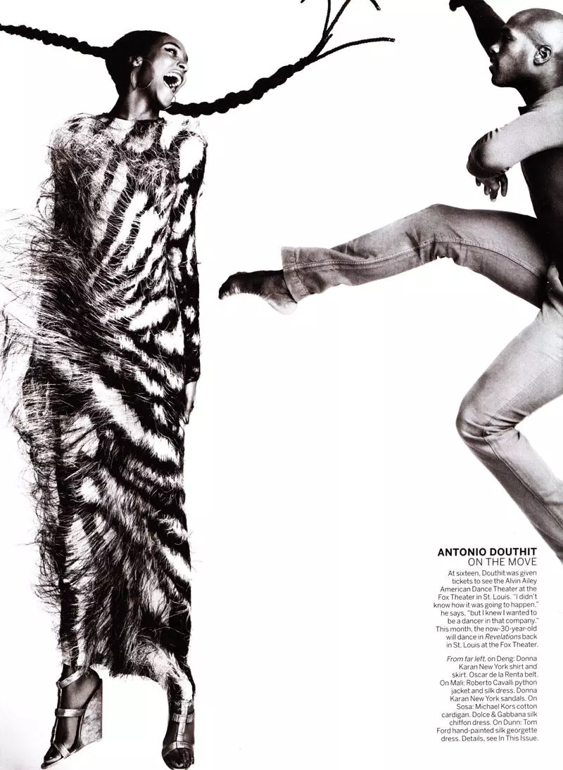 Ubuzima Rhapsodic by Norman Jean Roy kuri Vogue US Werurwe 2011