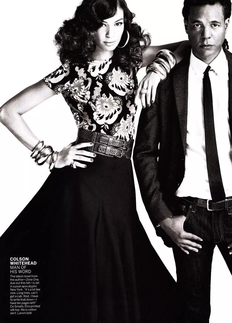 Le Life Rhapsodic saunia e Norman Jean Roy mo Vogue US Mati 2011