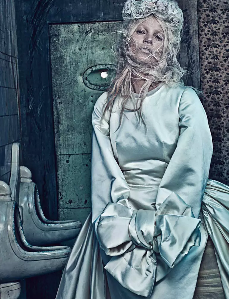 Kate Moss troch Steven Klein foar W Magazine maart 2012