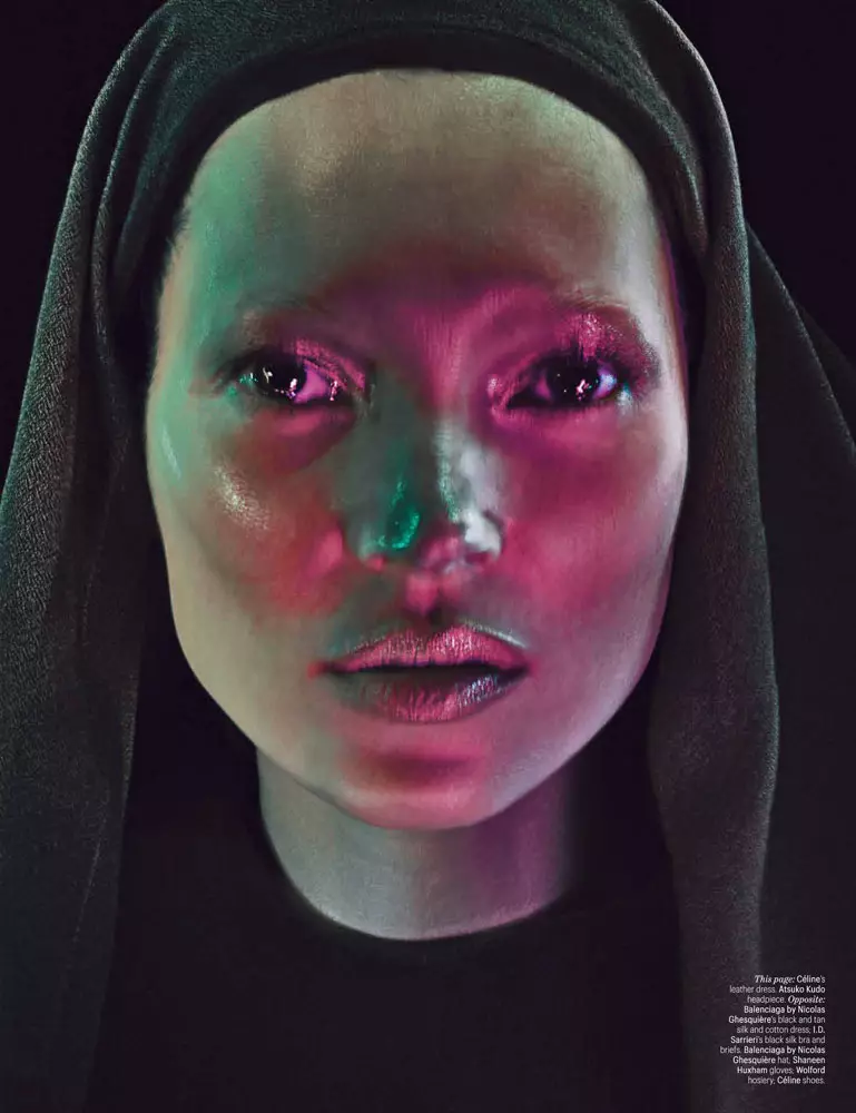 Kate Moss de Steven Klein per a W Magazine març de 2012