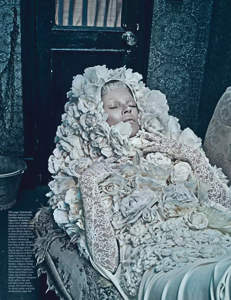 Kate Moss deur Steven Klein vir W Magazine Maart 2012