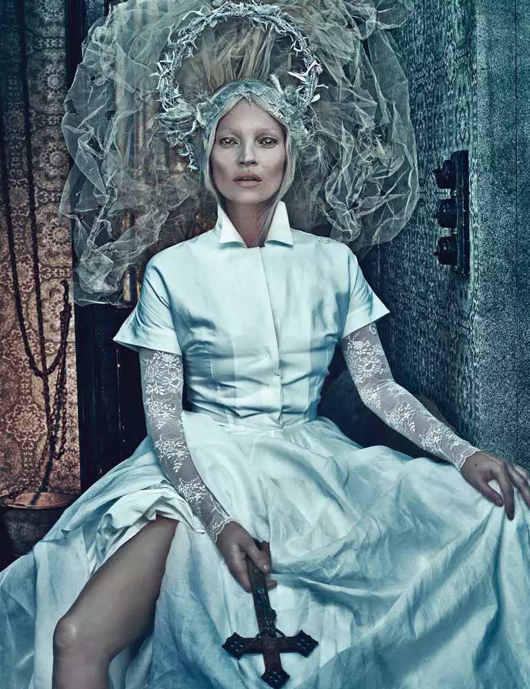 Kate Moss par Steven Klein pour W Magazine mars 2012