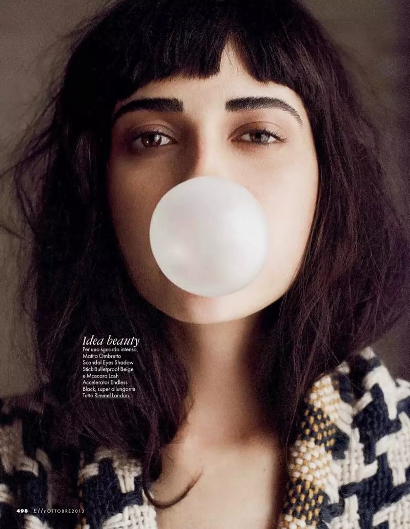 Vanessa Moreira ho fa casual per a Dan Martensen a Elle Italia Spread