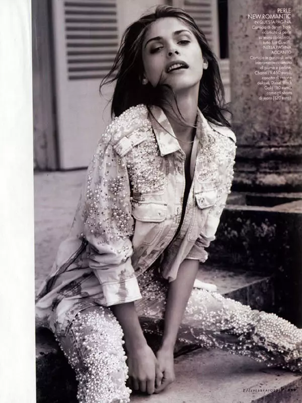 Elisa Sednaoui kwa Elle Italia Februari 2011 na Matt Jones