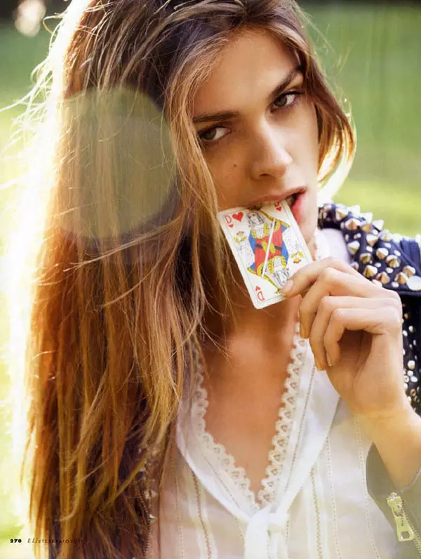 Elisa Sednaoui weElle Italia Kukadzi 2011 naMat Jones