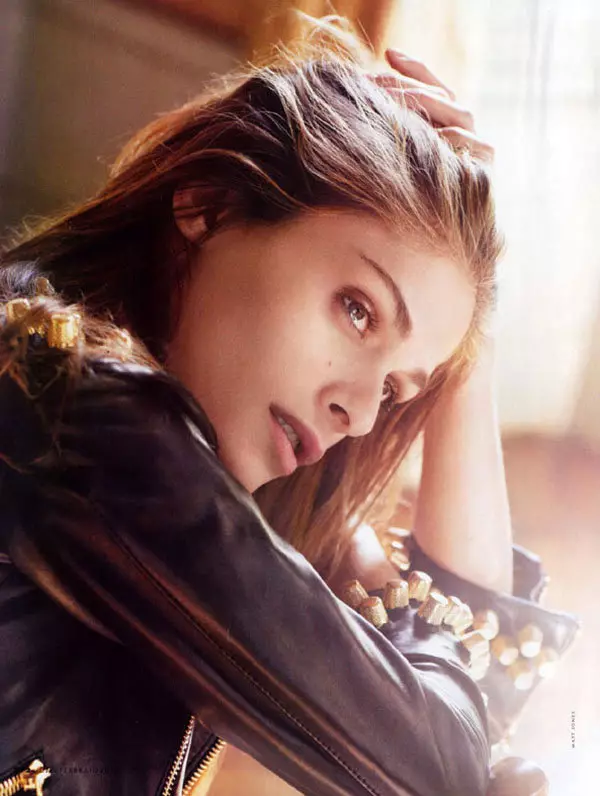 Matt Jones tarafından Elle Italia Şubat 2011 için Elisa Sednaoui