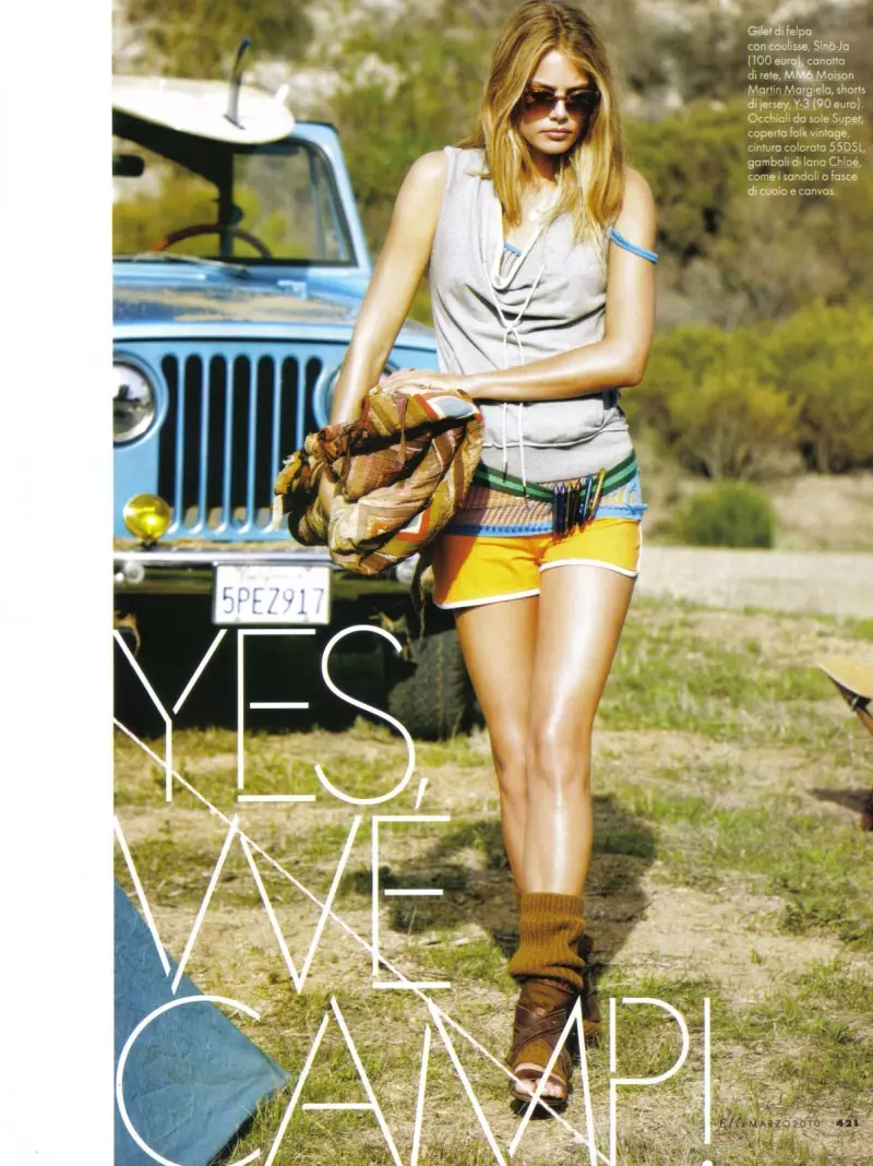 Tori Praver nga Matt Jones | Elle Italia mars 2010