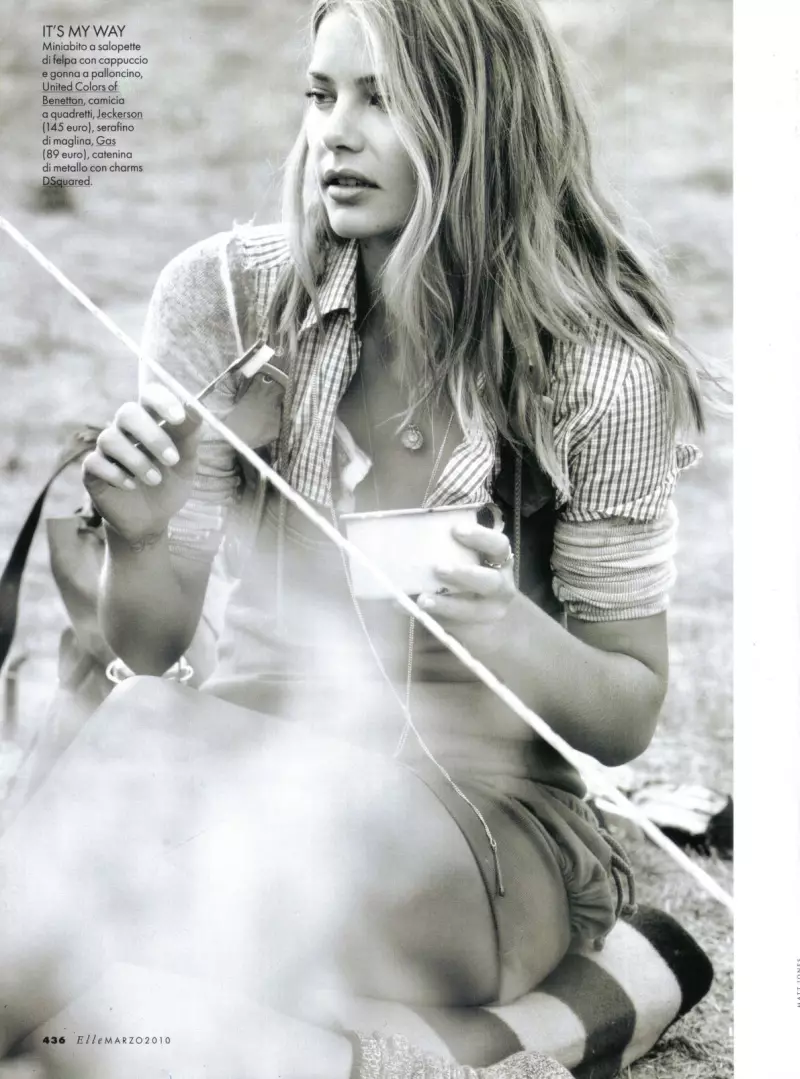 Tori Praver pa Matt Jones | Elle Italia mas 2010