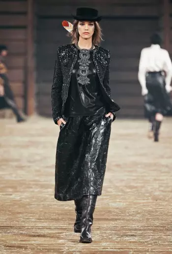 Chanel Runway Show före hösten 2014