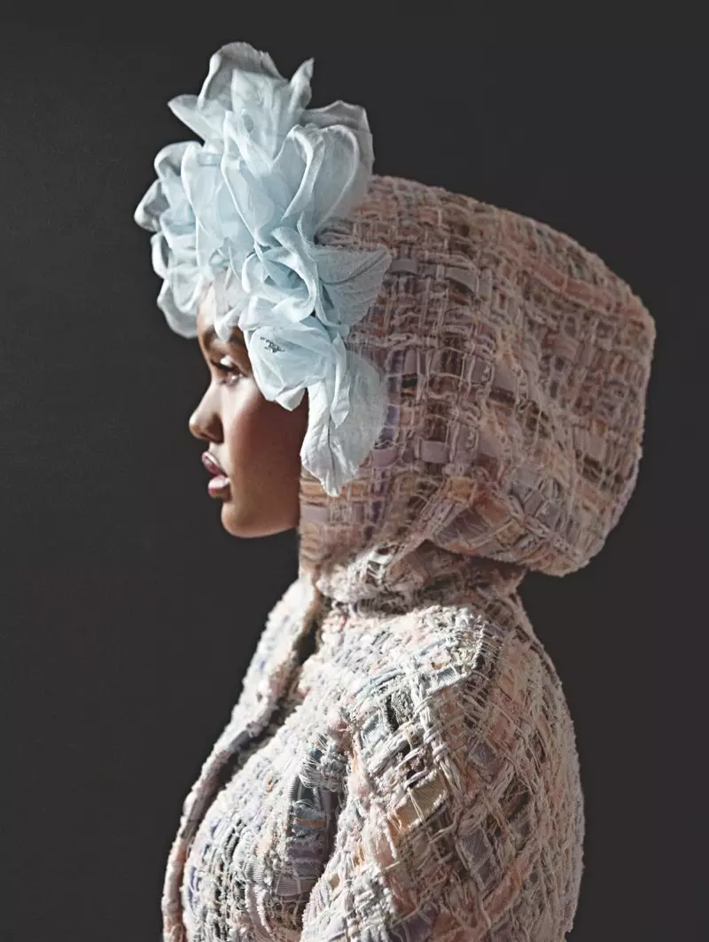 Halima Aden is in Full Bloom for S Moda