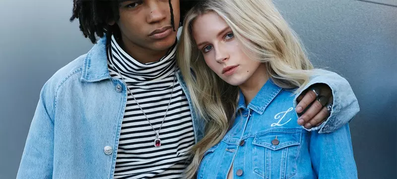 Luka Sabbat in Lottie Moss igrata v PacSunovi denim kampanji 2016