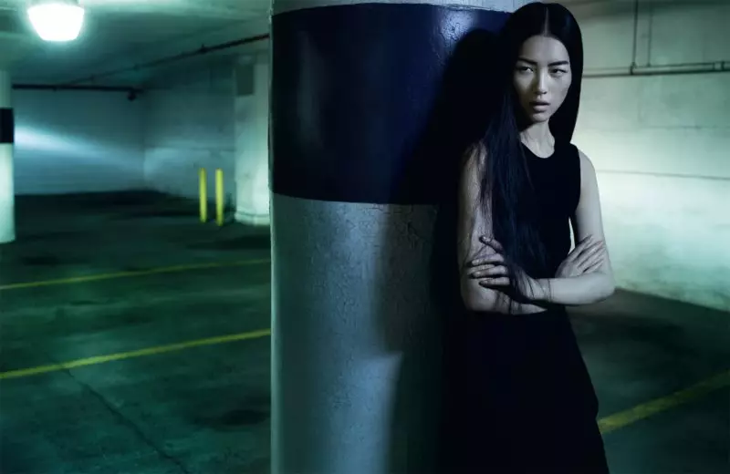 Liu Wen, “AnOther F / W 2011” üçin Şerif Hamzanyň “Emporio Armani” filminde