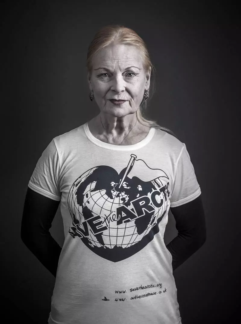 Vivienne Westwood Akulembera Georgia May, Jerry Hall + Zambiri za 'Save the Arctic' Campaign