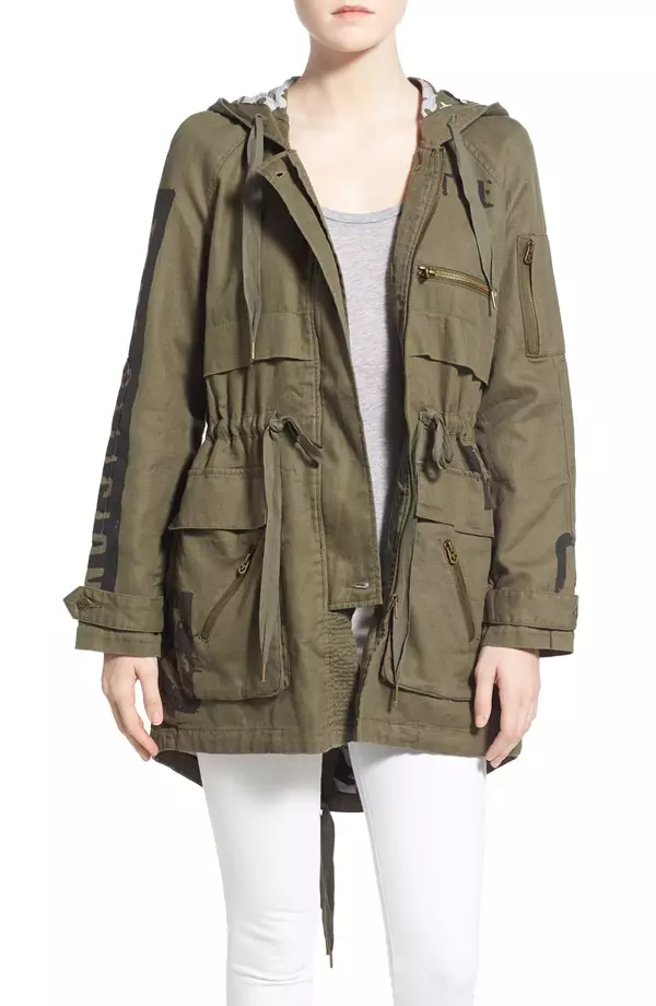 True Religion Military Parka -takki