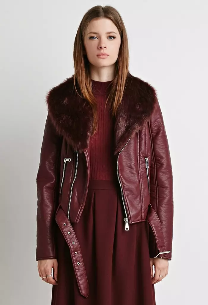 Forever 21 Faux Fur larruzko jaka