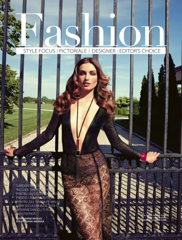 Andreea Diaconu од Карине Базилио за One Magazine