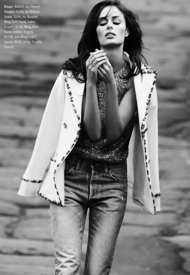 Nicole Trunfio Sports Relaxed Style para Madison Magazine por SIMon Upton