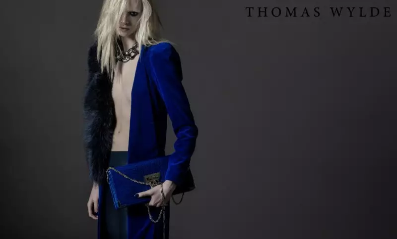 Thomas Wylde געץ ראַק גלאַם פֿאַר האַרבסט 2013 קאַמפּיין