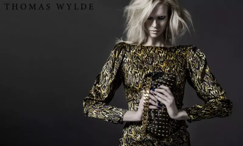 Thomas Wylde געץ ראַק גלאַם פֿאַר האַרבסט 2013 קאַמפּיין