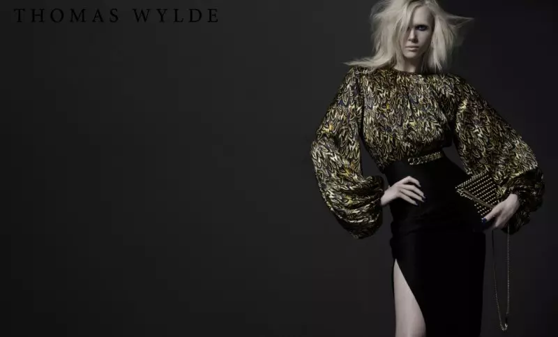 Thomas Wylde ottiene Rock Glam per la campagna Autunno 2013