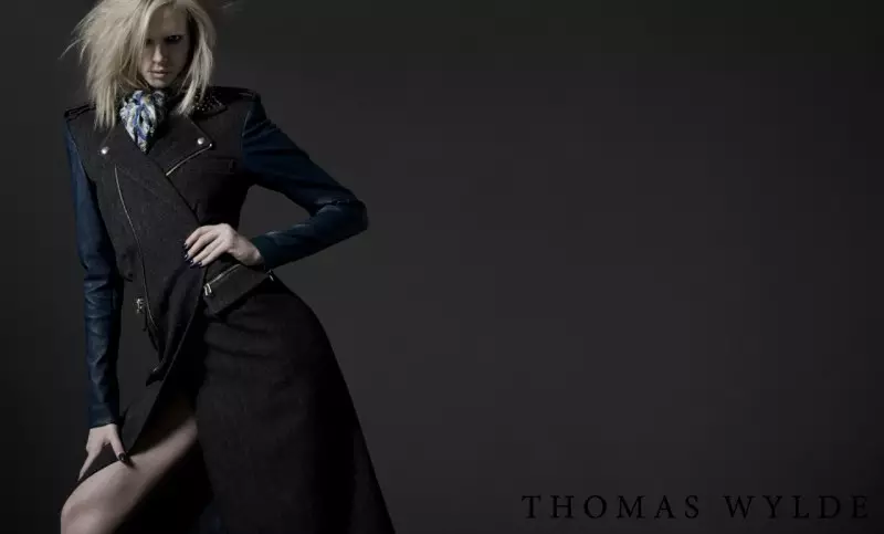 Thomas Wylde recebe Rock Glam para campanha de outono de 2013