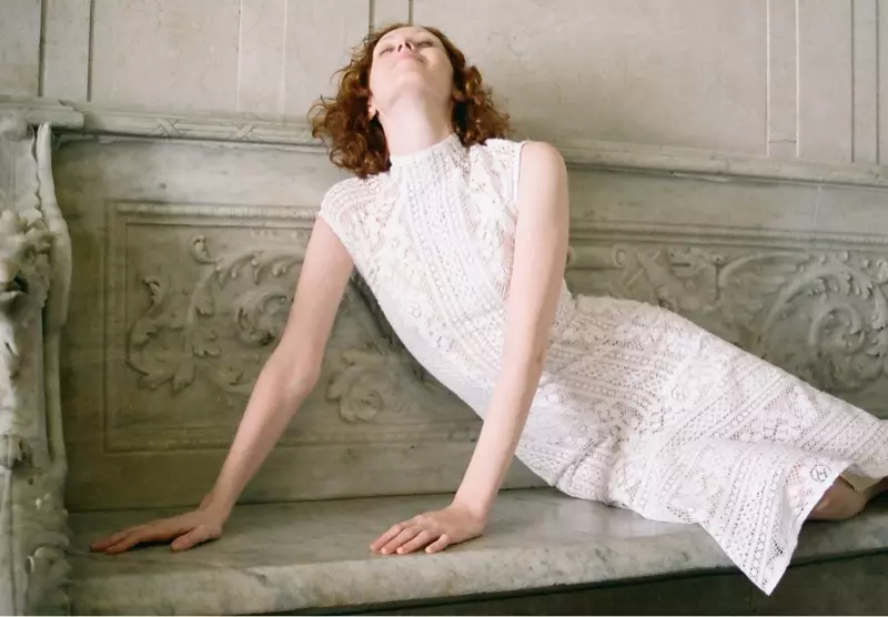 Karen Elson Bintang ing Kampanye Kaping pisanan Lover