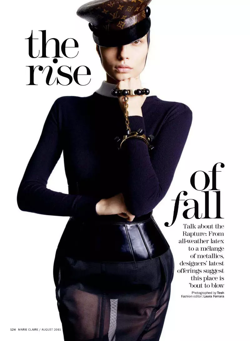 Katsia Zingarevich ta Tesh don Marie Claire US Agusta 2011