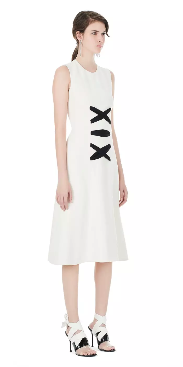 Balenciaga White Interlace Dress