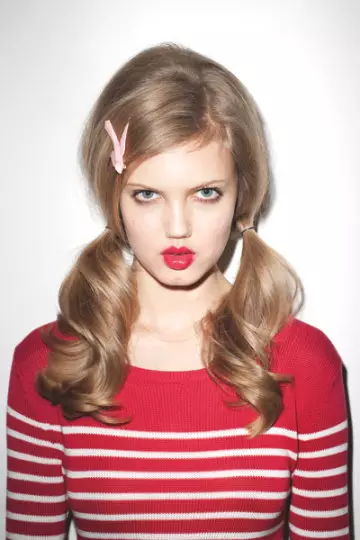 Lindsey Wixson deur Terry Richardson vir openingseremonie lente 2011