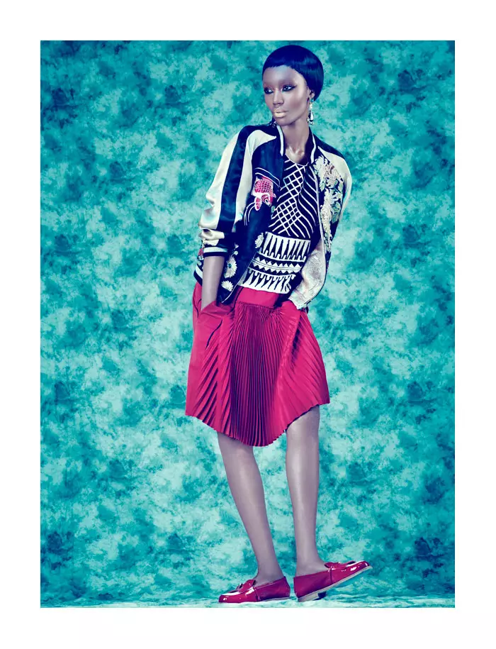 Nadja Giramata por Andoni & Arantxa para Style Suiza Mayo 2012