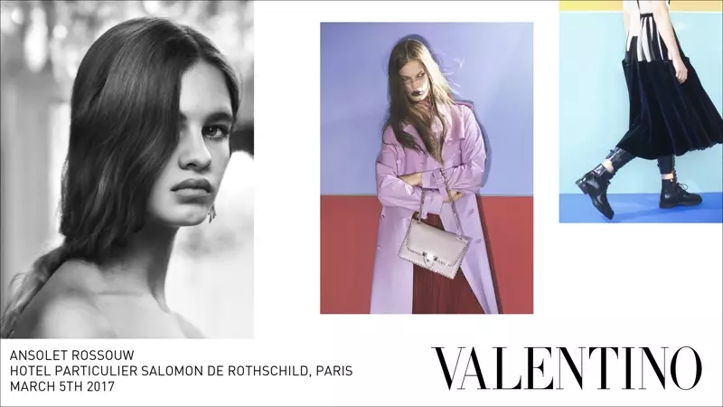 Una imatge de la campanya publicitària de la tardor del 2017 de Valentino