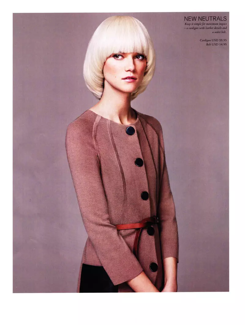 Kasia Struss av Josh Olins for H&M Magazine våren 2011