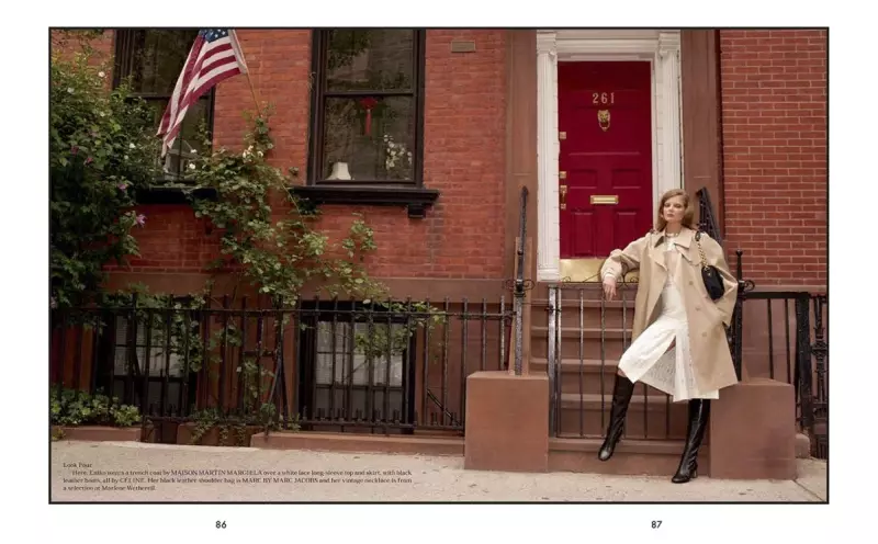 Eniko Mihalik vum Terry Richardson fir The Gentlewoman F/W 2010