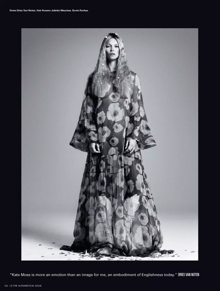 Kate Moss ni Mzuri wa Nywele kwa Toleo la i-D la Kabla ya Spring la Daniele & Iango