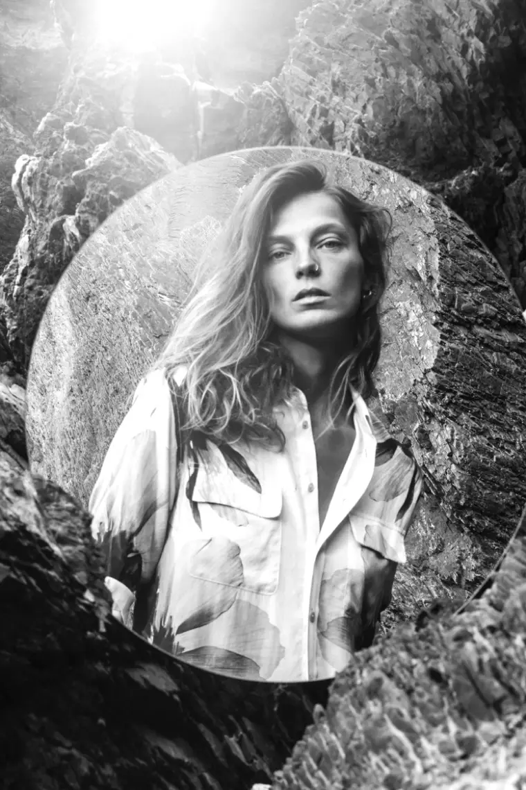 Daria Werbowy è la protagonista della campagna autunno 2015 di Equipment