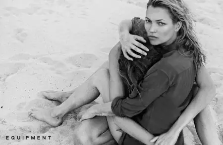 Daria Werbowy fotografuje Kate Moss do wiosennych reklam sprzętu