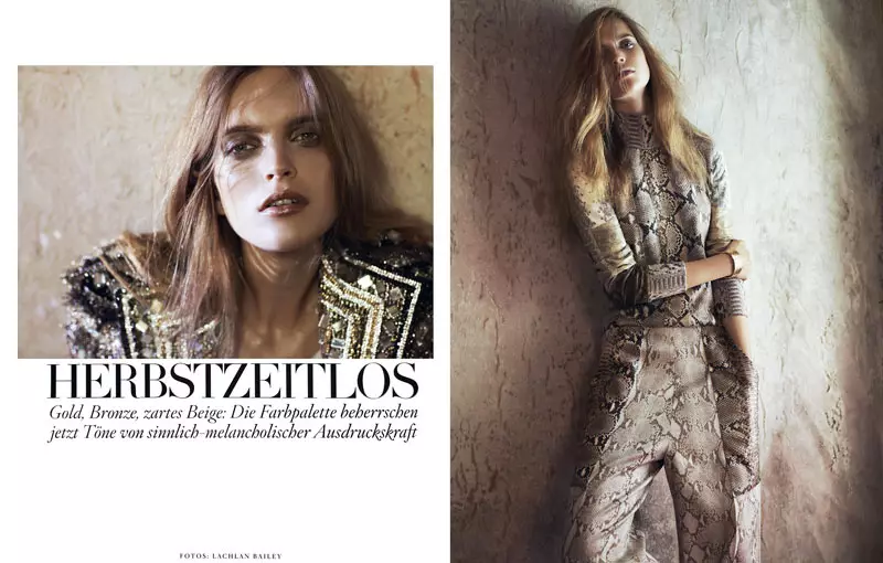 Mirte Maas ni Lachlan Bailey para sa Vogue Germany Septyembre 2011